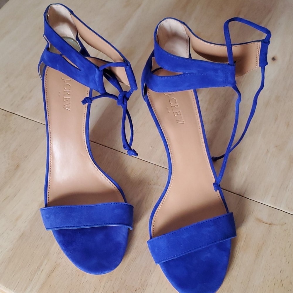 Blue J. Crew Heels